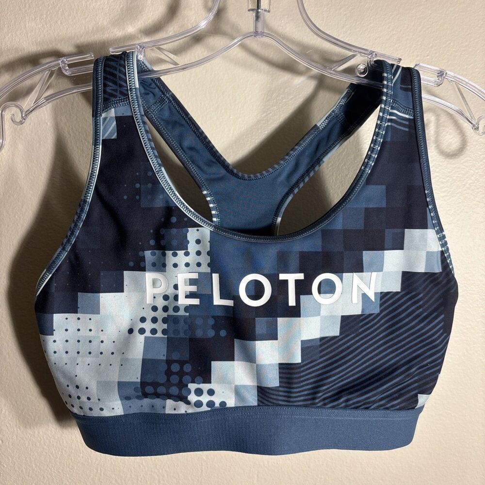 Adidas x Peloton Digi Motion HEAT.RDY Sport Bra Women's Size Medium Activewear